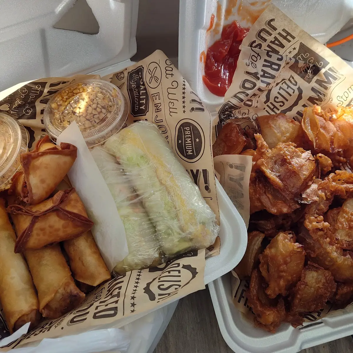 Onions Rings & Combo Plate