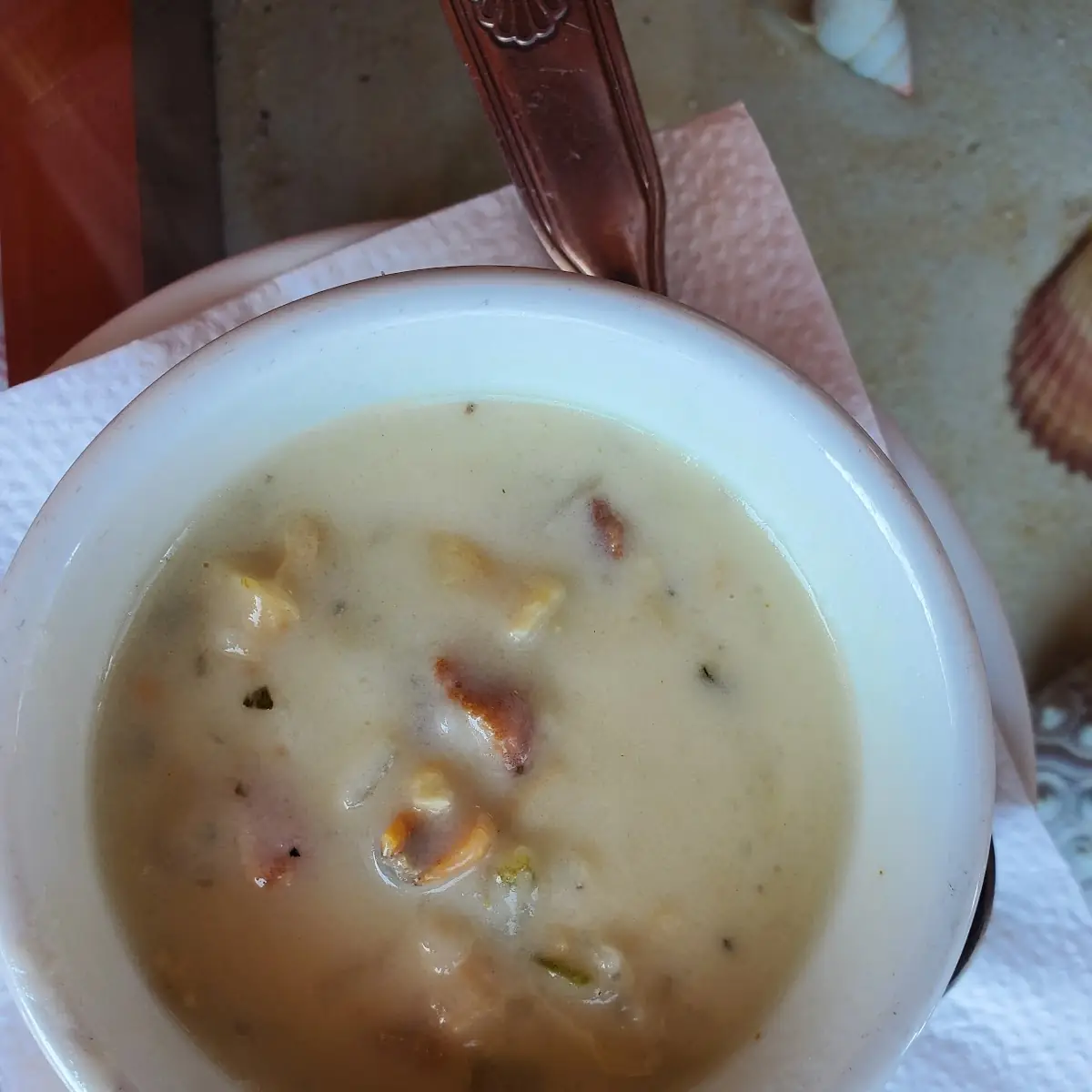 England Clam Chowder Cup Bowl