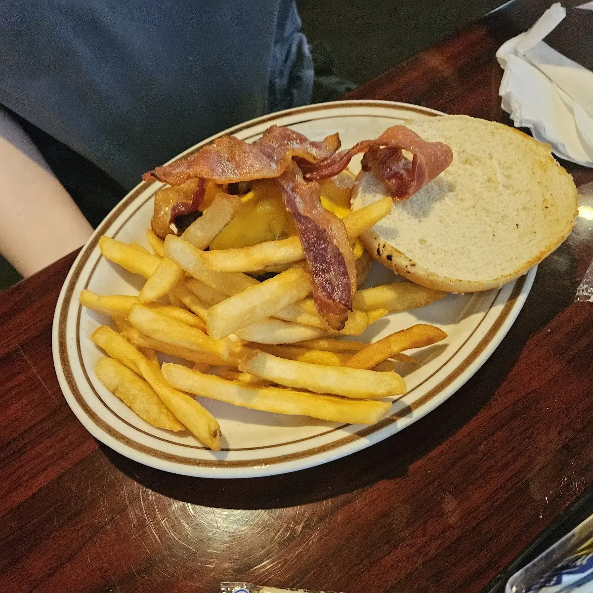 Bacon Cheeseburger Wrap