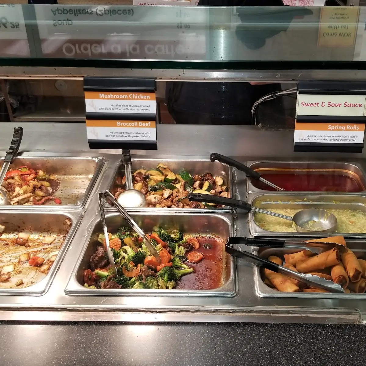 Orange Chicken BBQ Chicken Spring Roll Pineapple Chicken Fried Rice Chow Mein