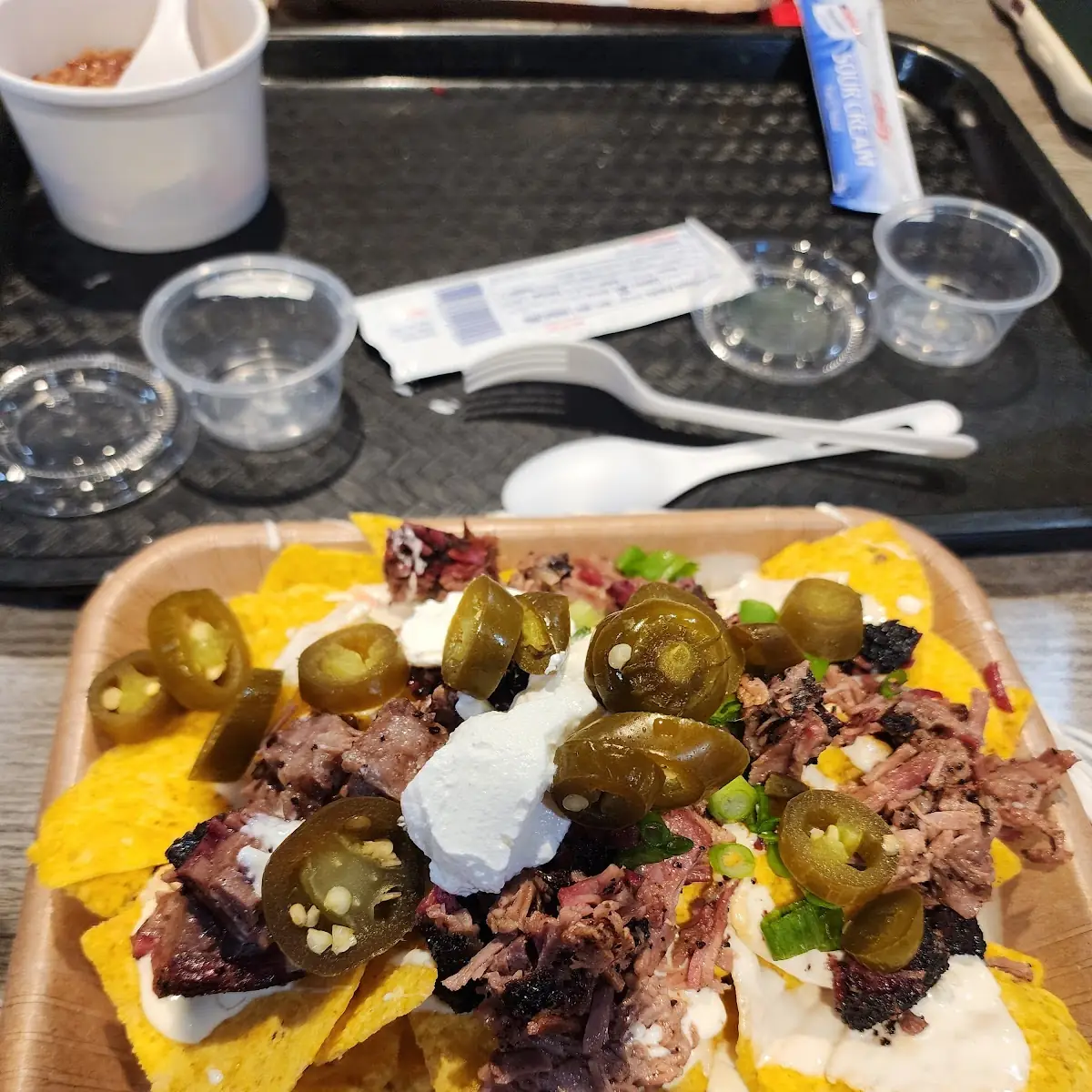 BBQ Brisket Nachos