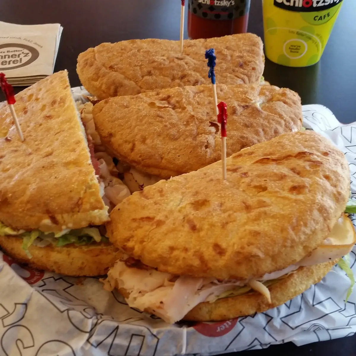 Jalapeño Cheese Bread with Guacamole