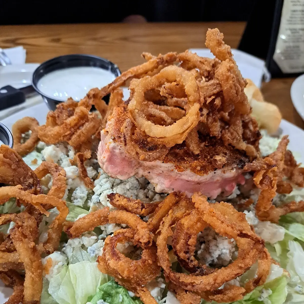 Black & Bleu Ahi Tuna Salad