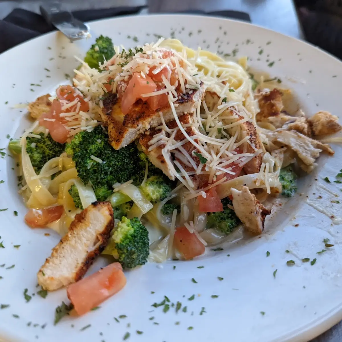 Blackened Chicken Pasta