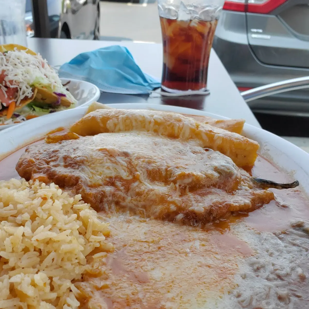 Beef Taco Rice and Beans