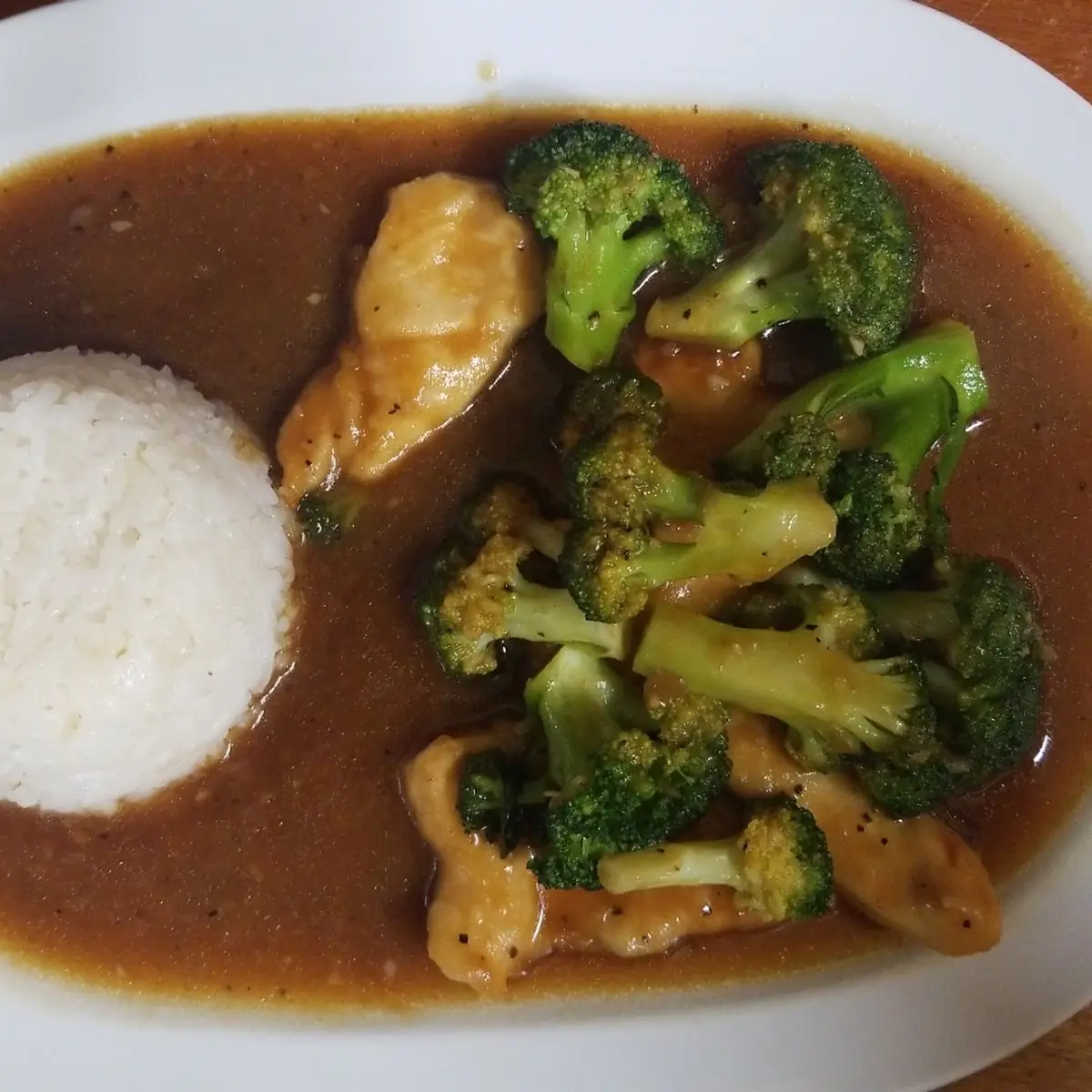 Chicken Teriyaki with White Rice