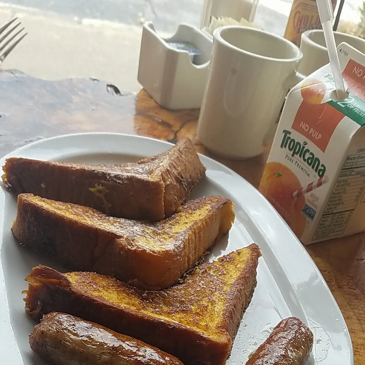 French Toast and Sausage