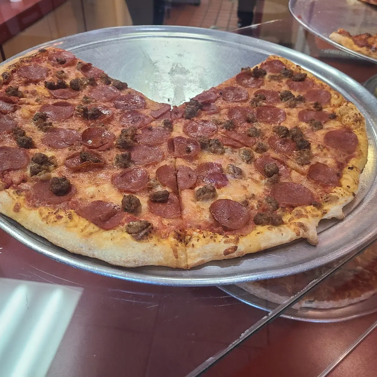 Pizza Sausage Pepperoni Pizza