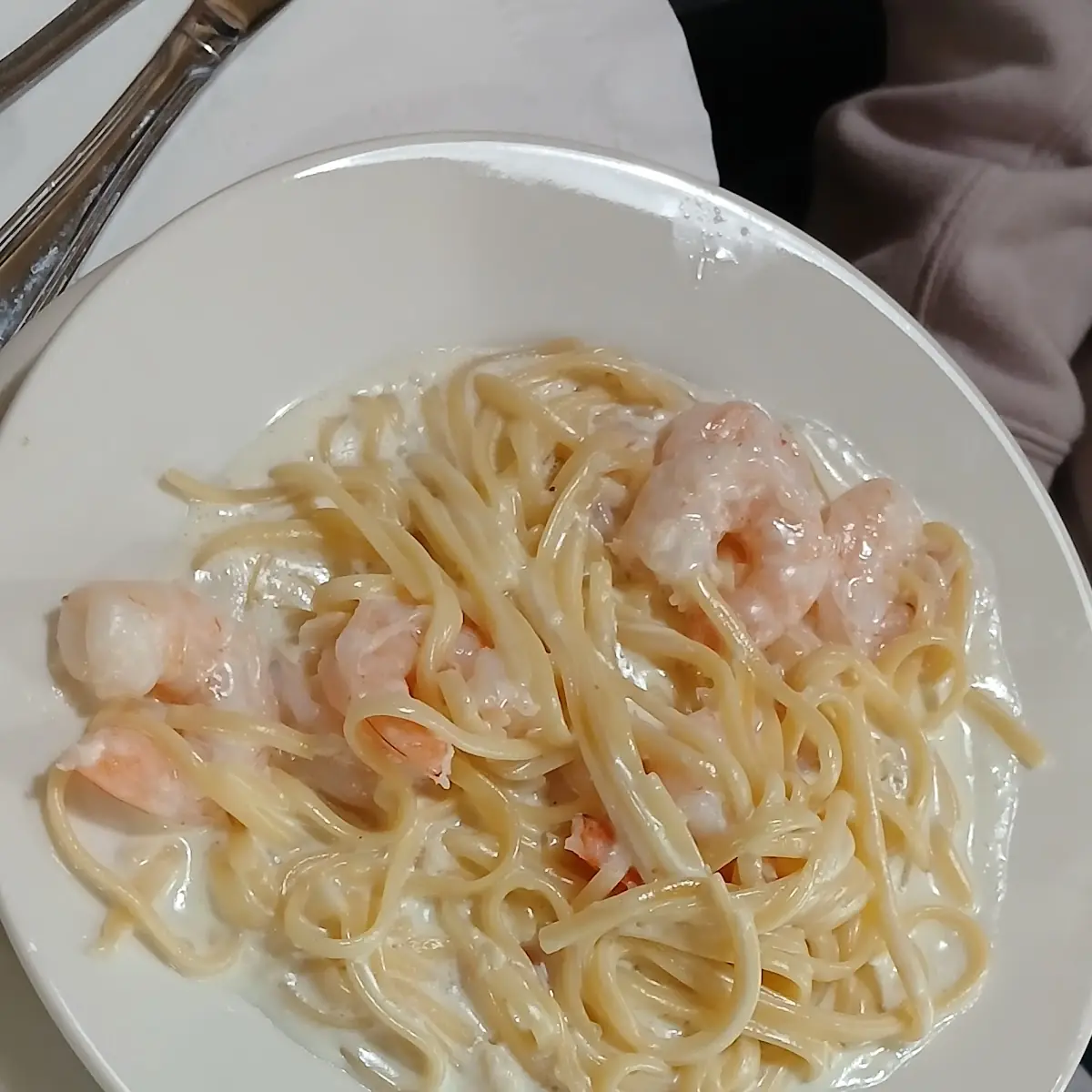 Shrimp Alfredo