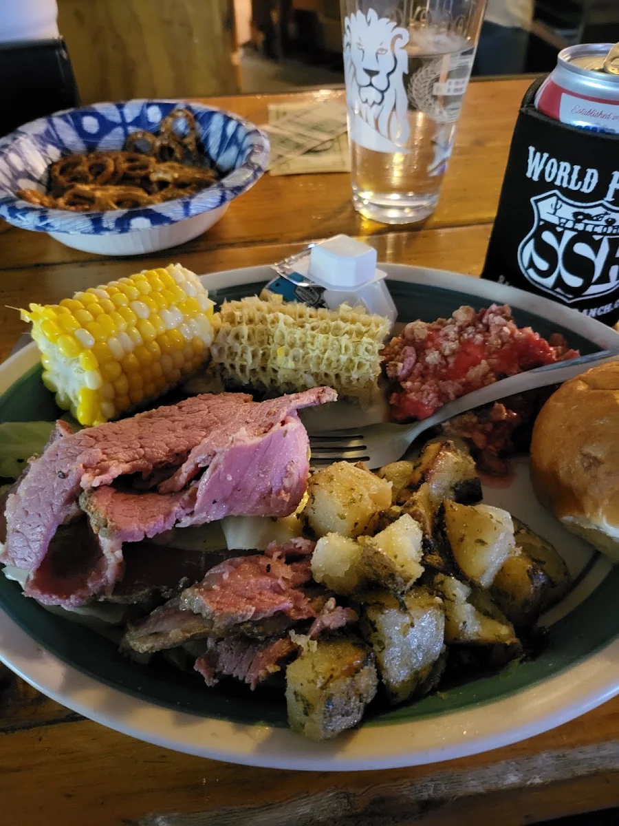 Corned Beef and Cabbage Buffet