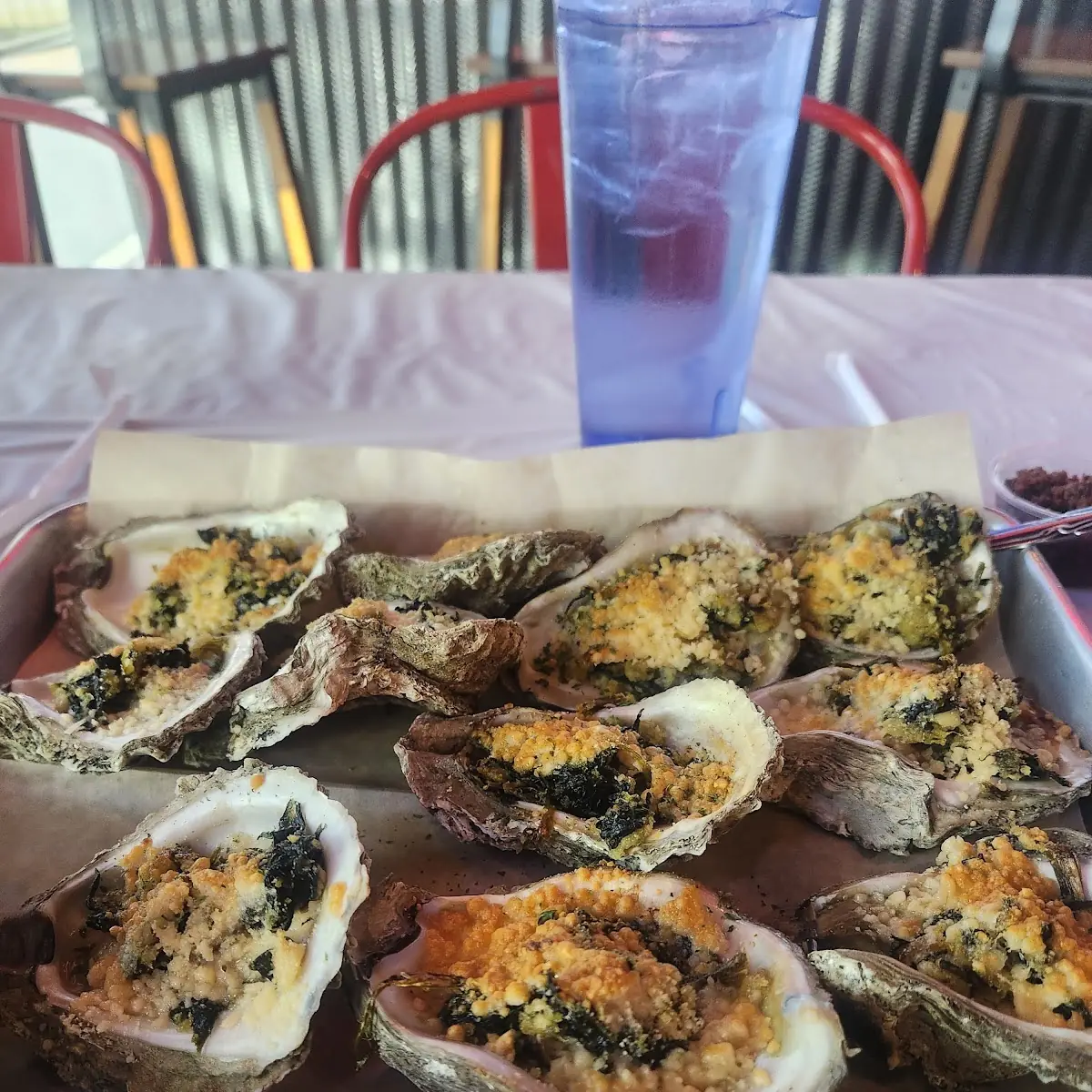 Oysters Rockefeller