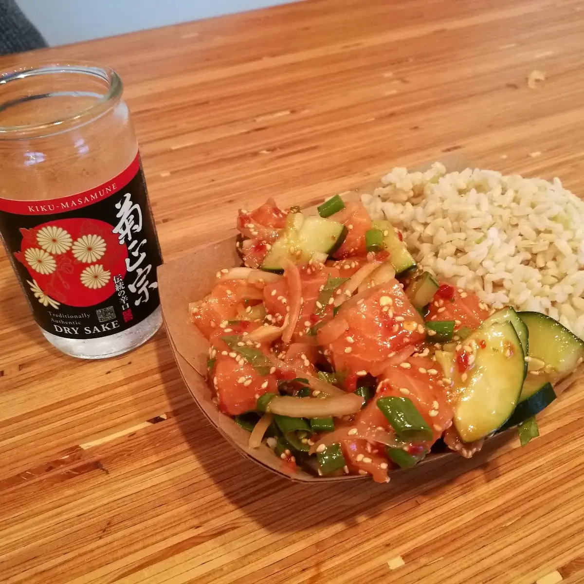 Spicy Salmon Poke