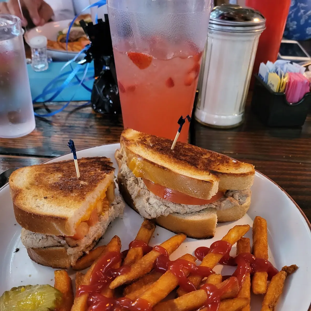 Tuna Melt Sandwich Platter