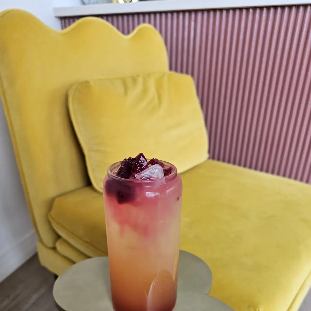 Pomegranate Mango Dragon Fruit Lemonade