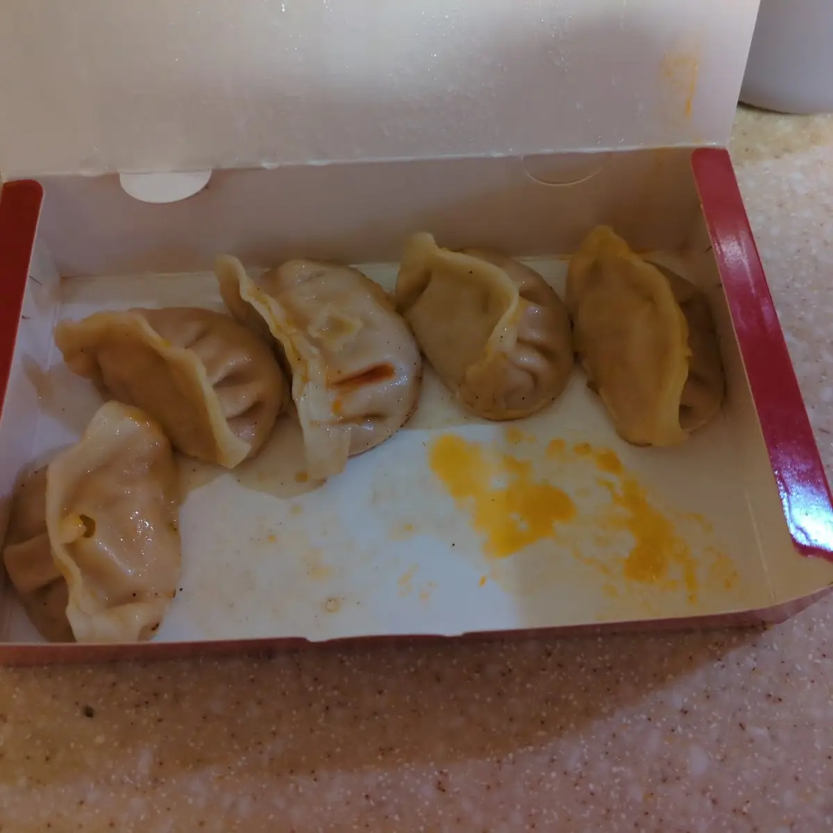 Buffalo Chicken Dumplings