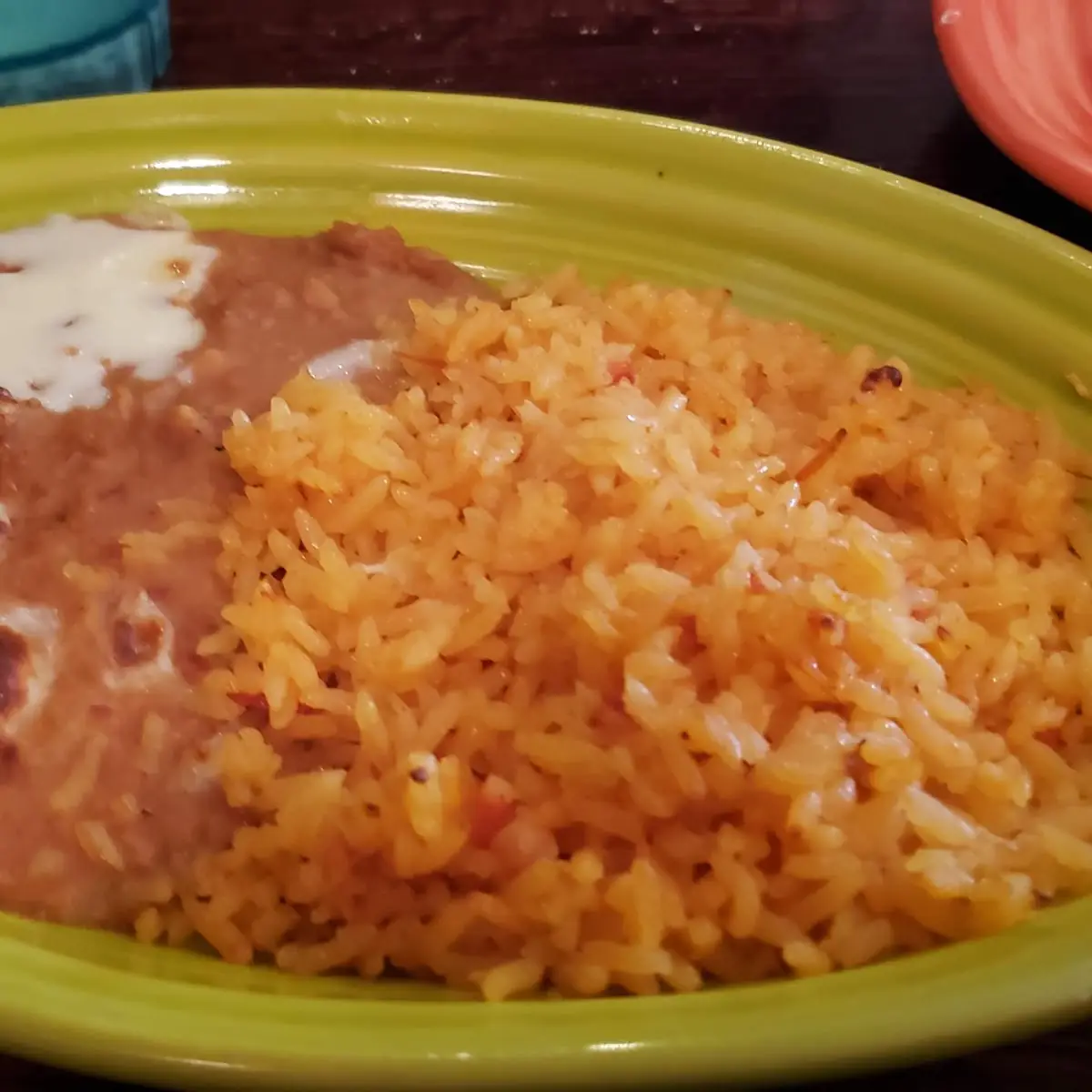 Refried Beans and Rice