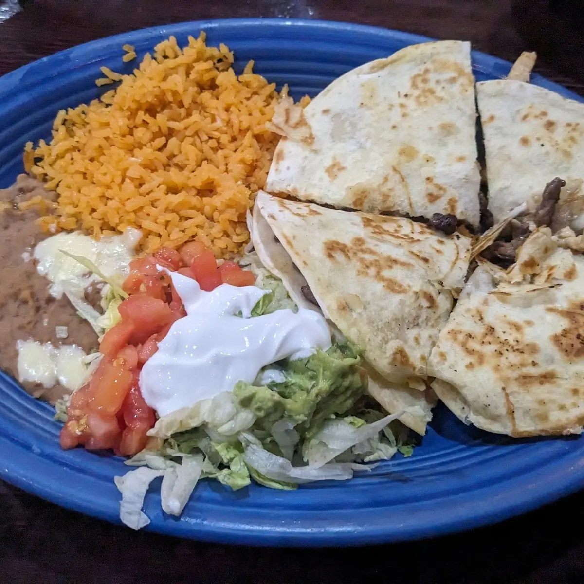 Steak Chimichanga Dinner