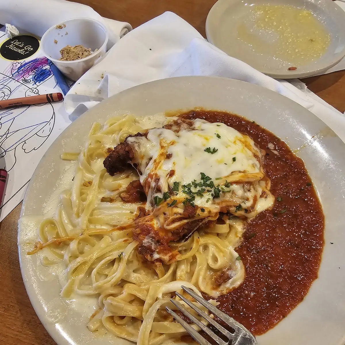 Chicken Parmesan Pasta