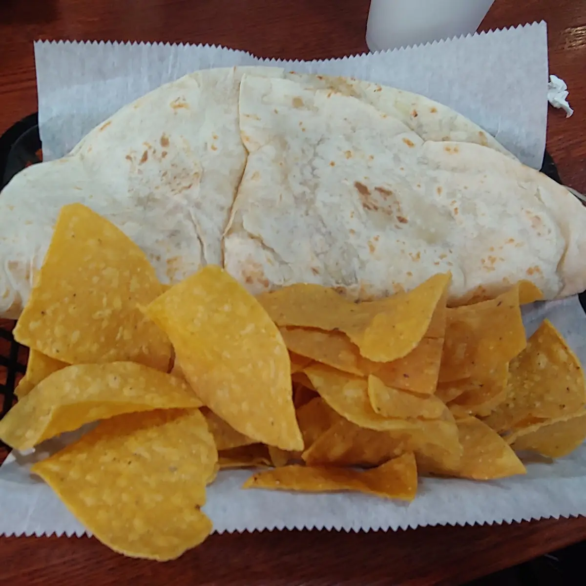 Chicken Burrito with Cups