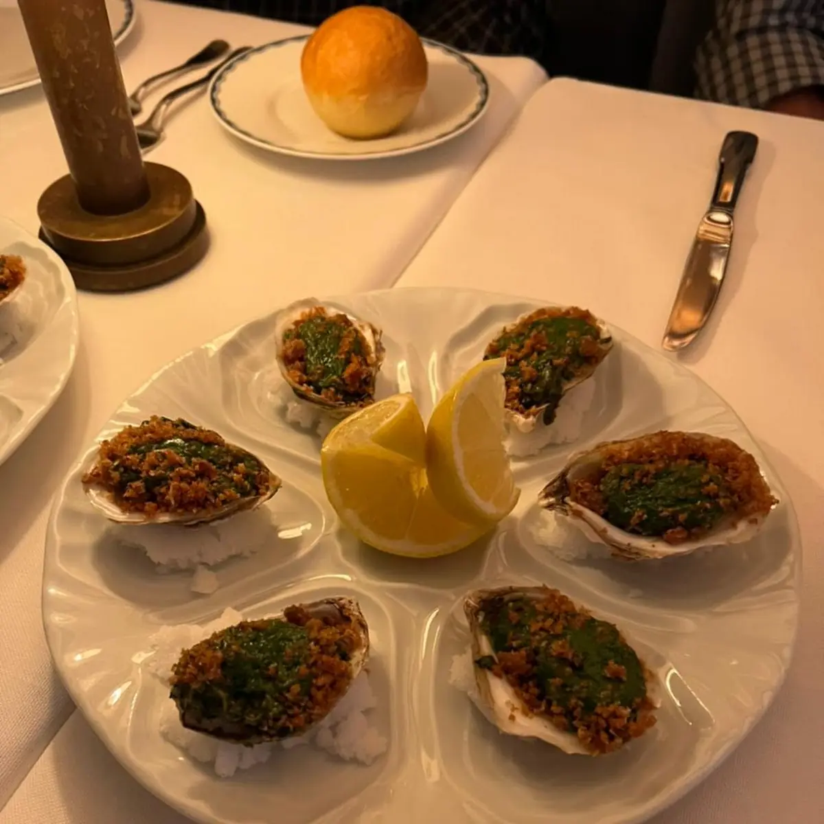 Oysters Rockefeller