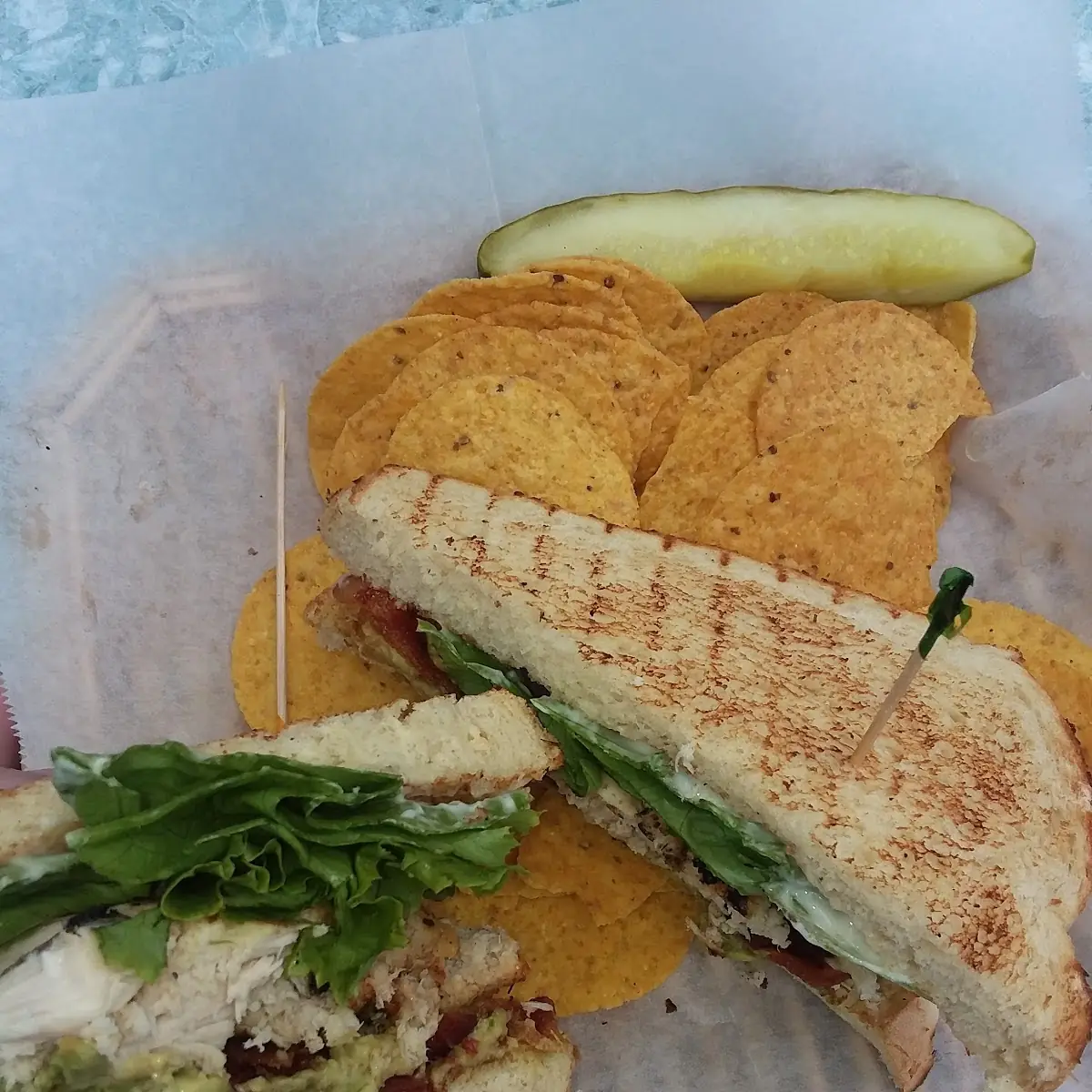Chicken Avocado Sandwich