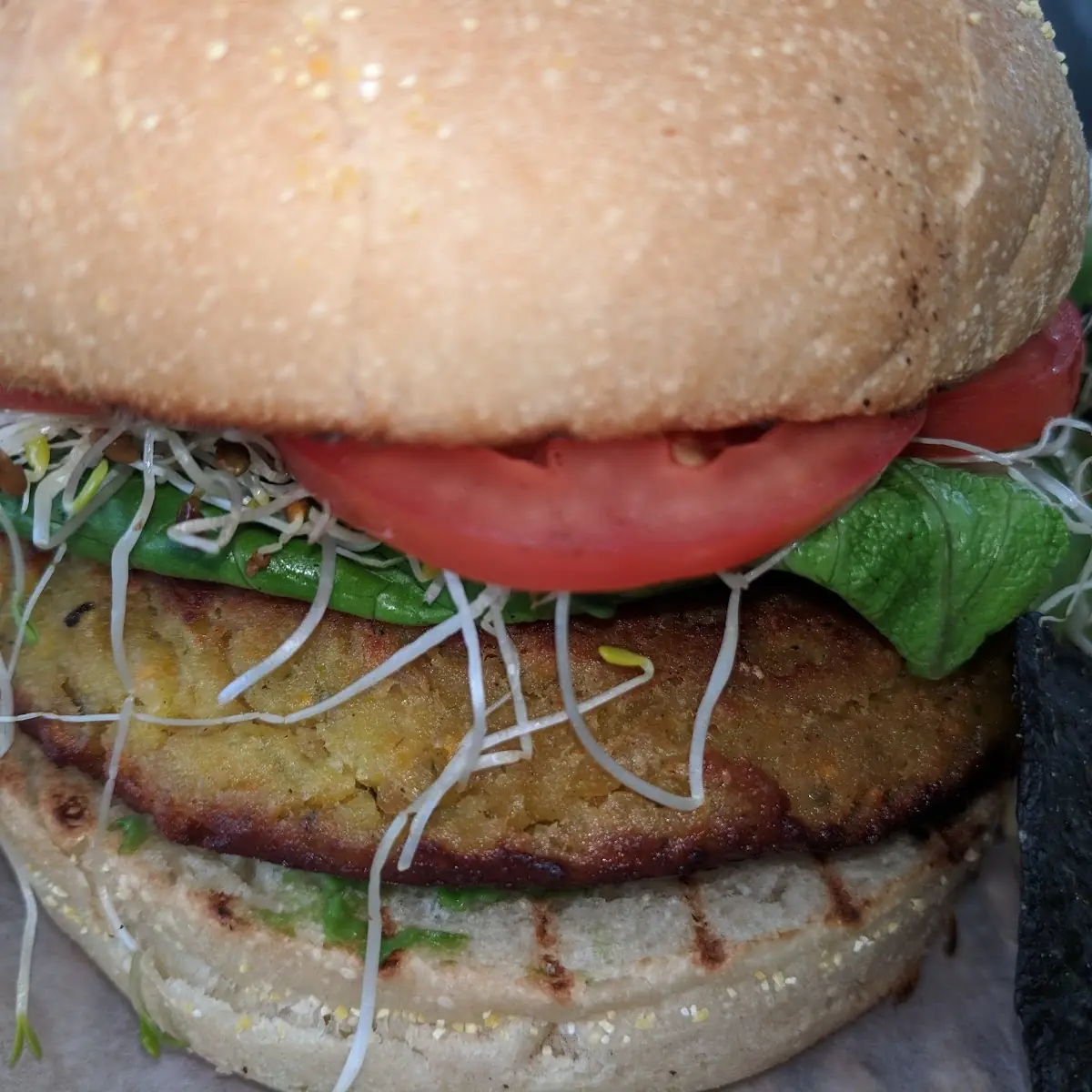 Edamame Burger