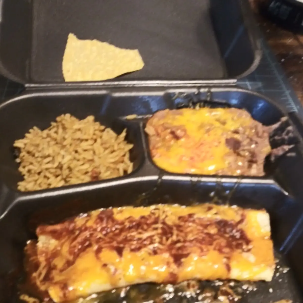 Cheese Enchilada Platter