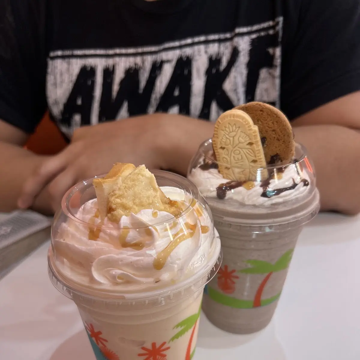 Cheesecake Flan Y Cookie Monster