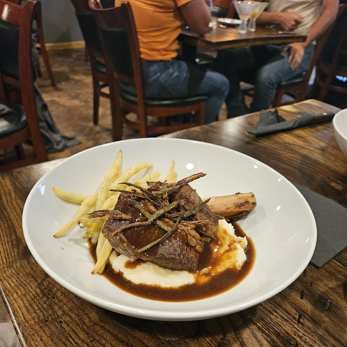 Braised Beef with Mashed Potatoes