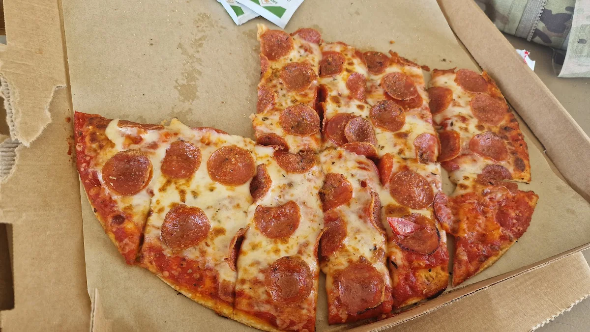 Donatos Pepperoni Pizza