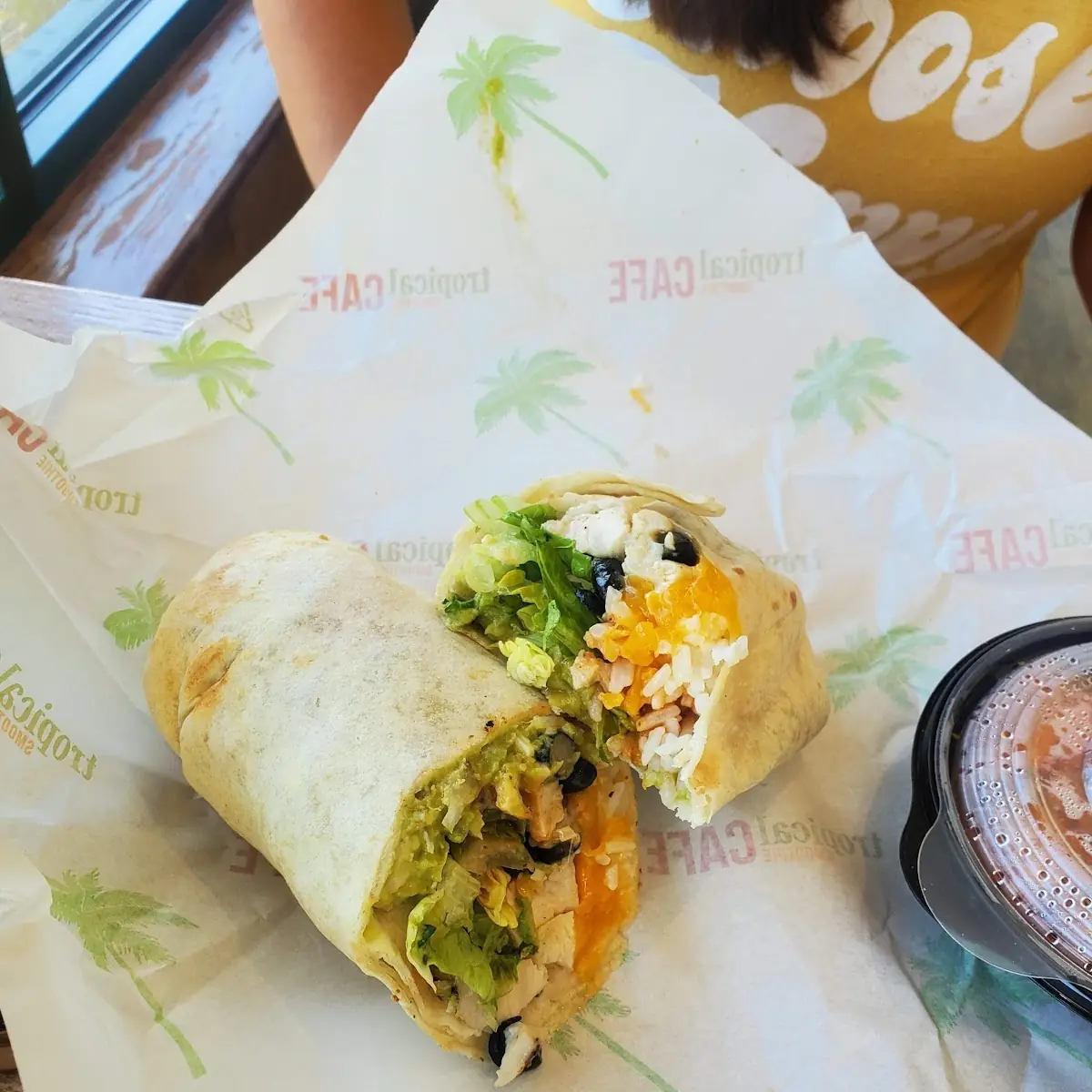 Baja Chicken Wrap
