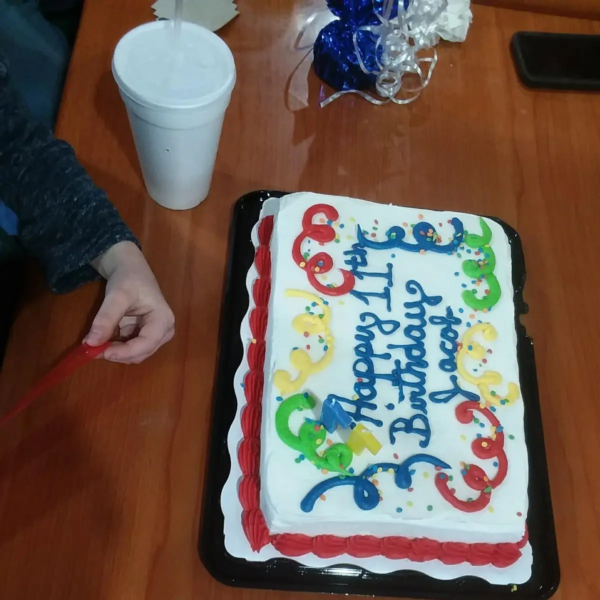 Jacob's Birthday Cake