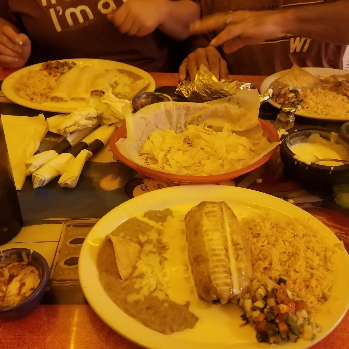 Chimichanga Dinner