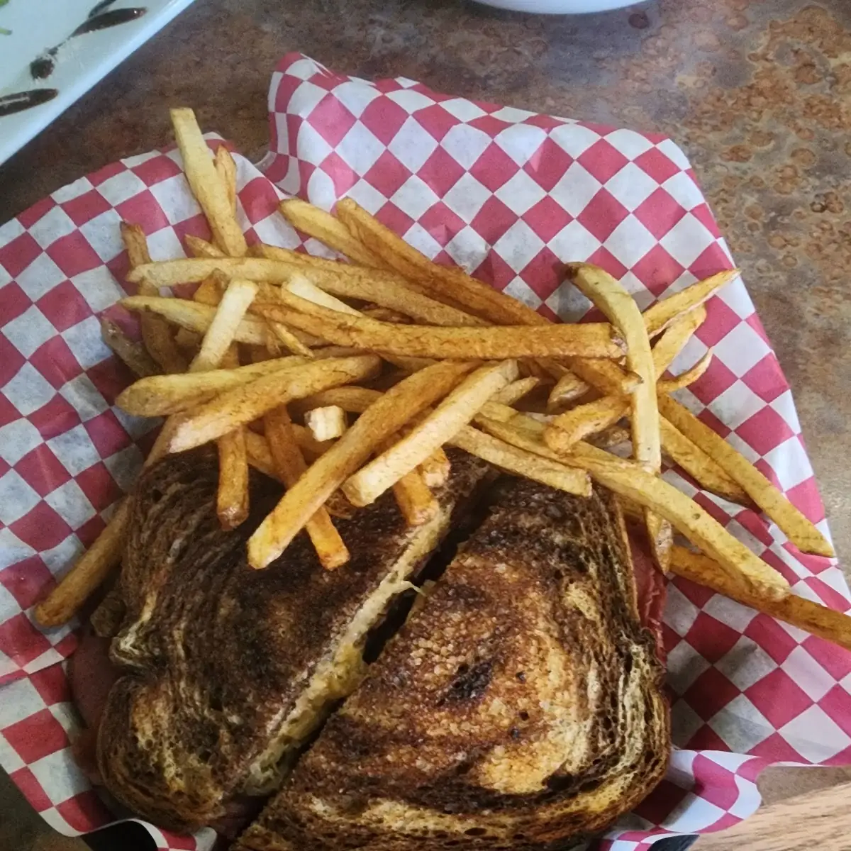 Reuben with Fries