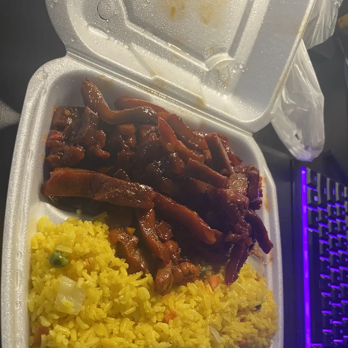 Boneless Spare Rib Combination Fried Rice
