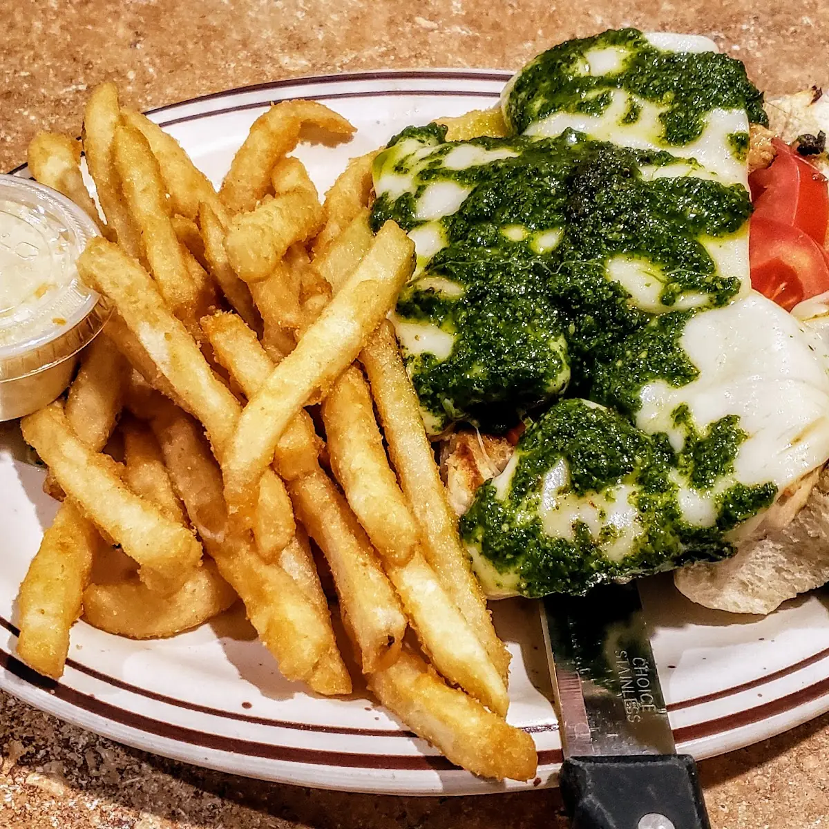 Pesto Chicken Sandwich