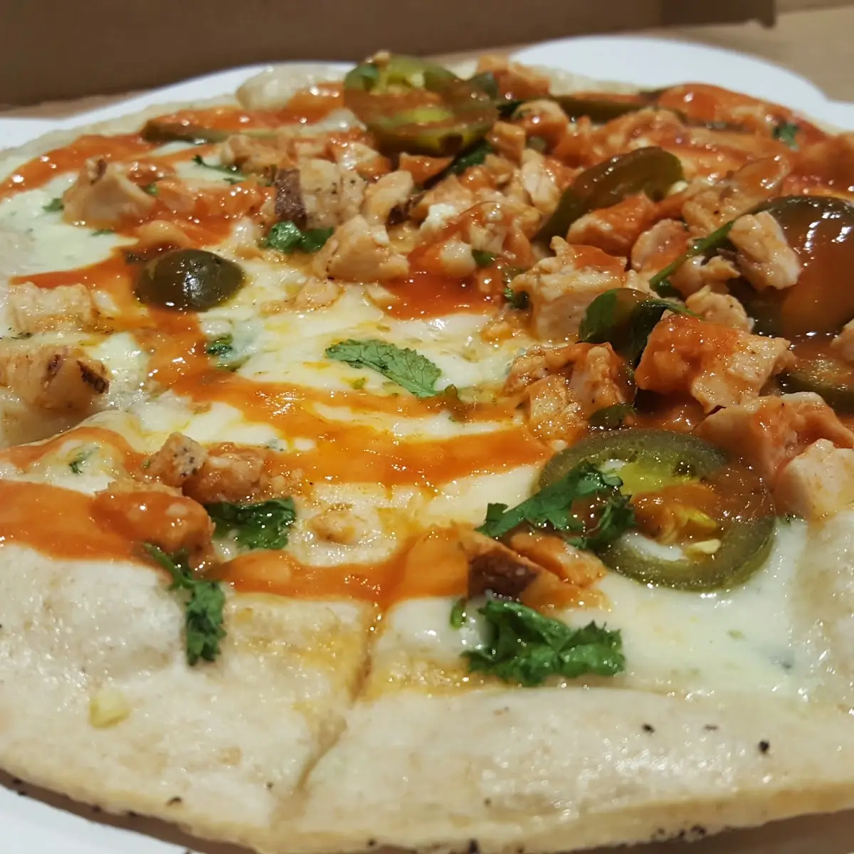 Custom Chicken Base Pizza