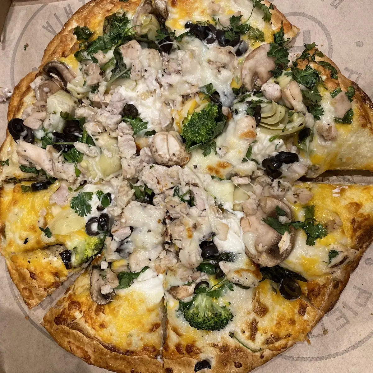 Zesty Artichoke Pizza