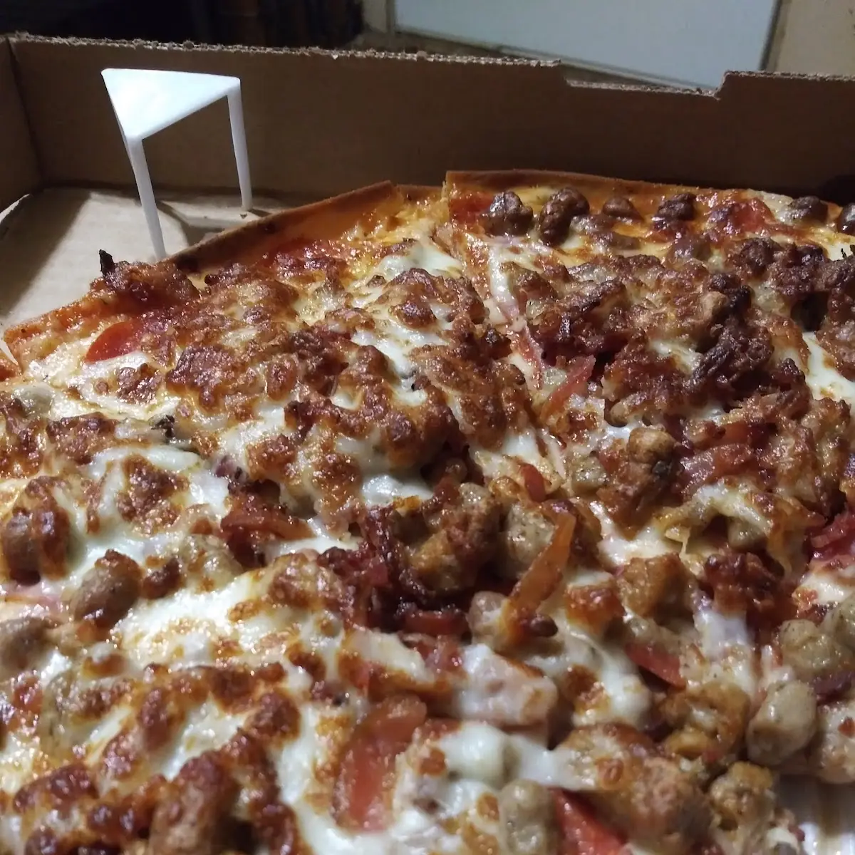 6 Meat Lover's Pizza with Extra Cheese