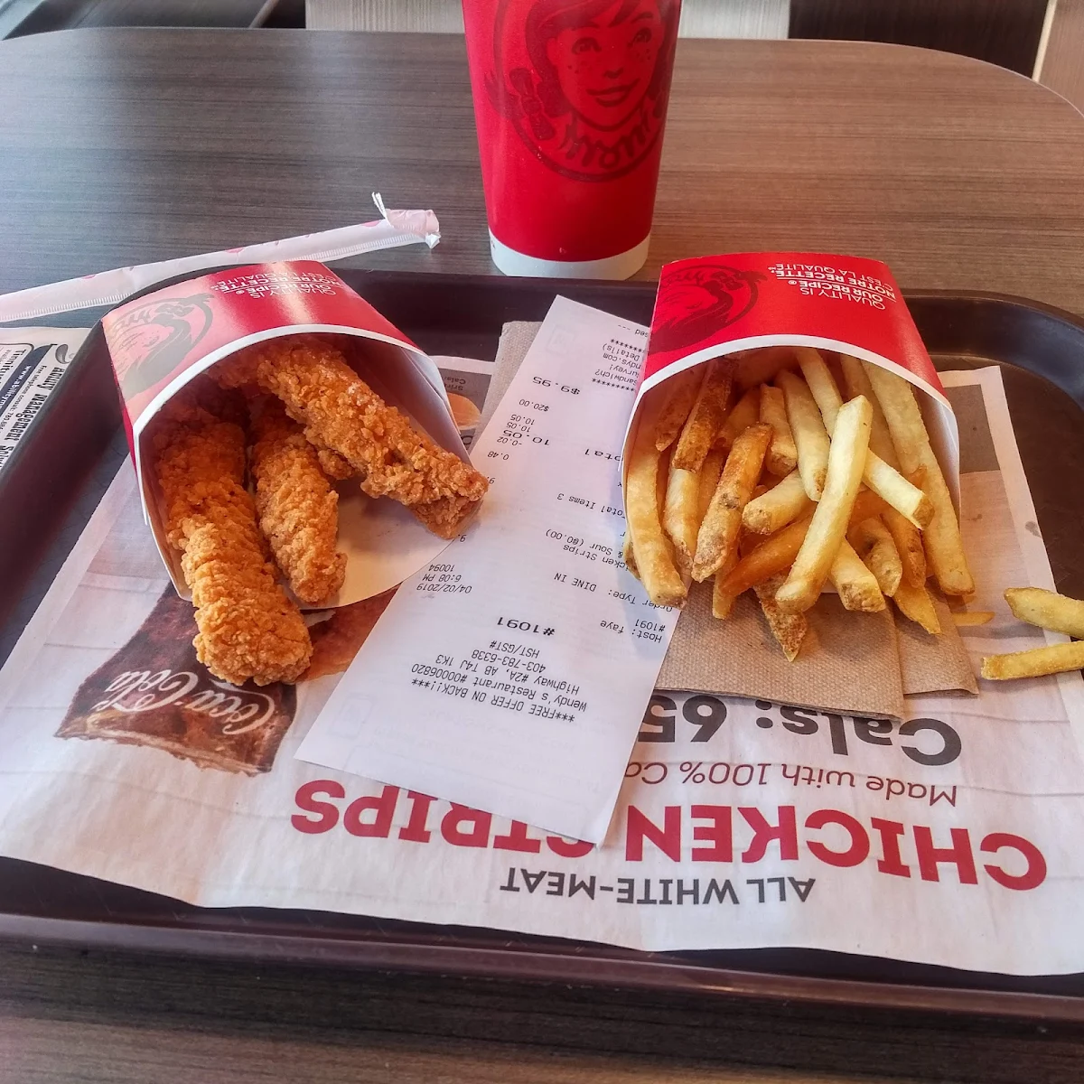 Chicken Strips, Wendy's