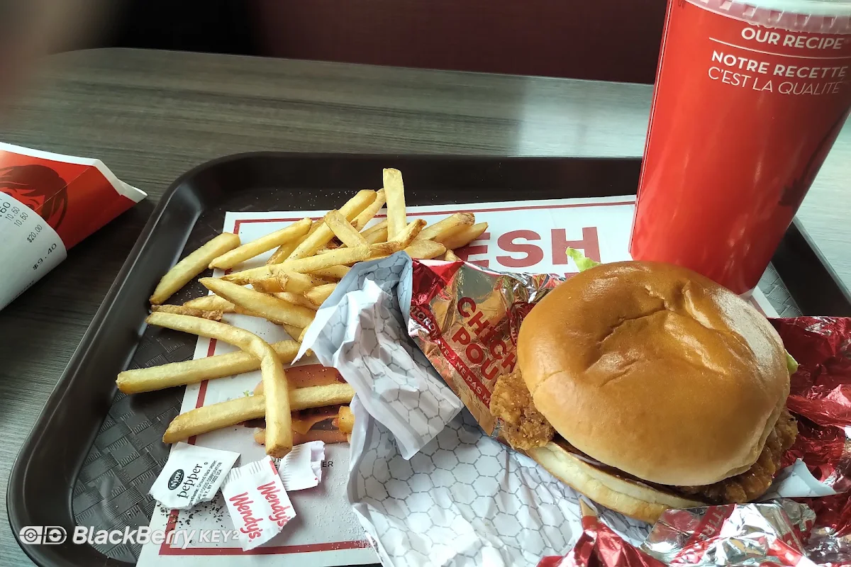 Spicy Chicken Sandwich Combo, Wendy's