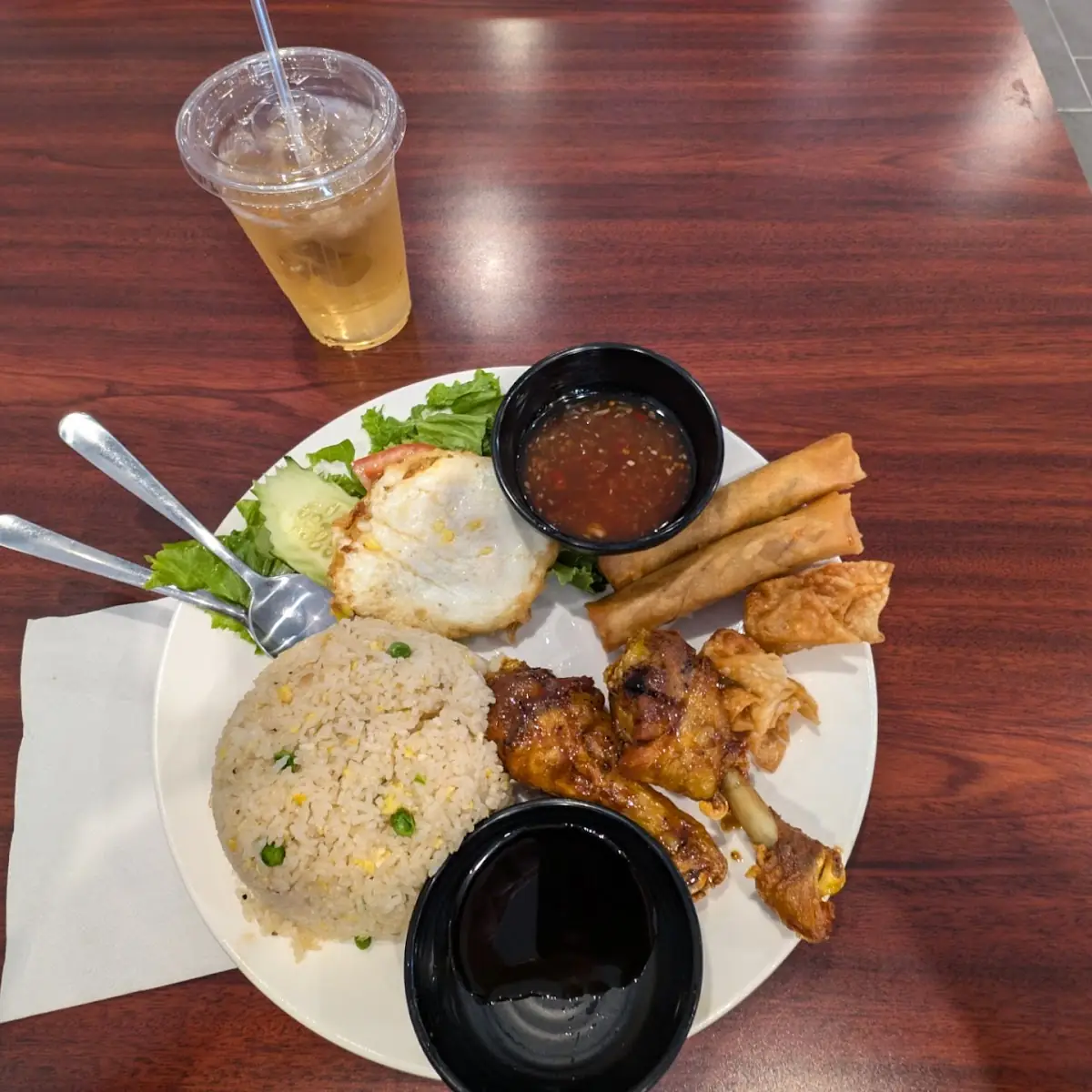 Special Fried Rice Plate