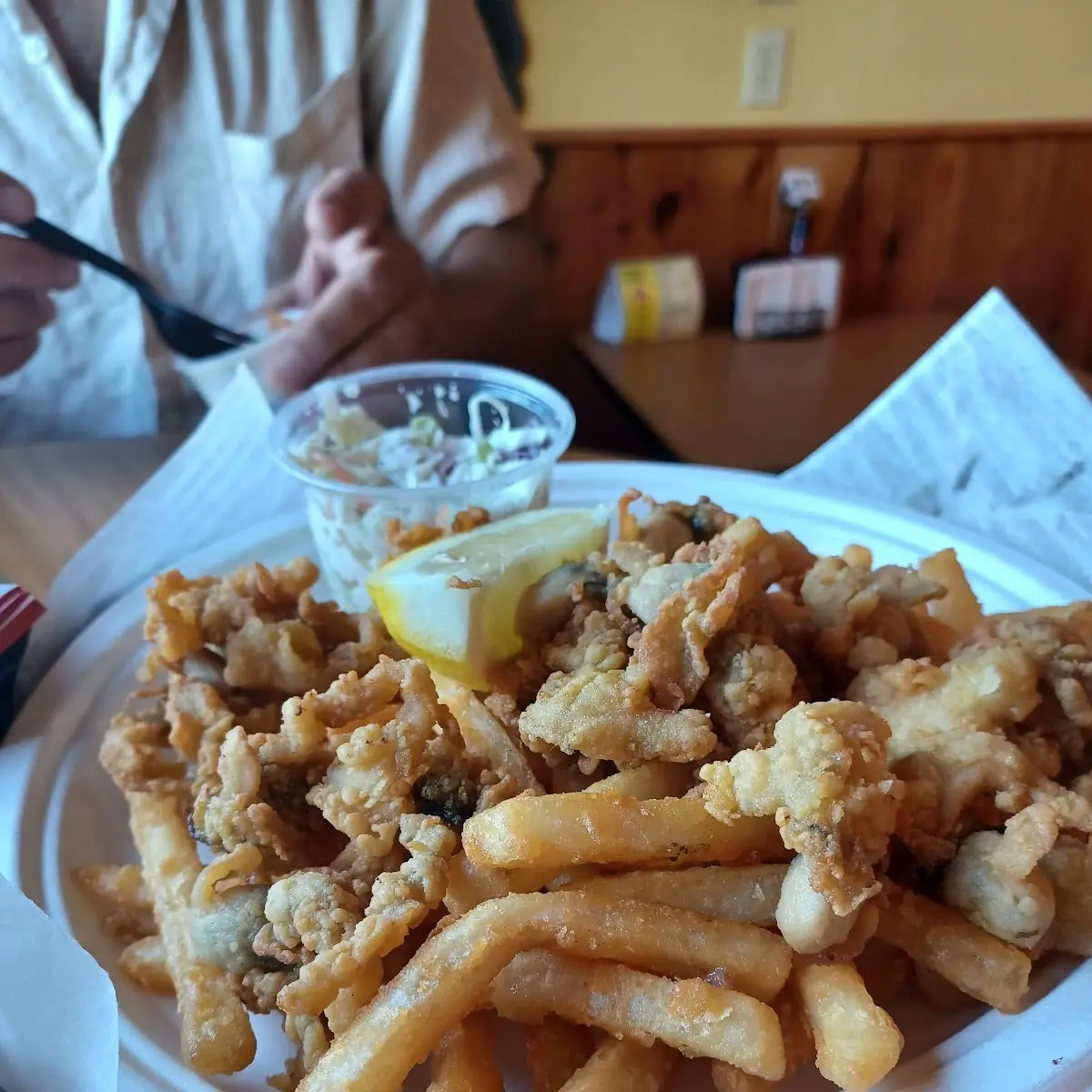 Fried Clams Dinner