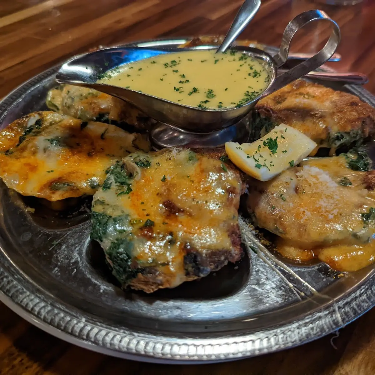 Oysters Rockefeller