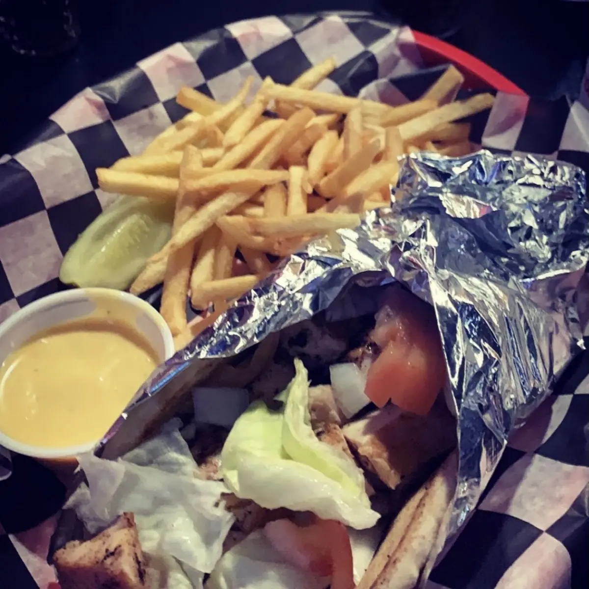 Grilled Chic Pita