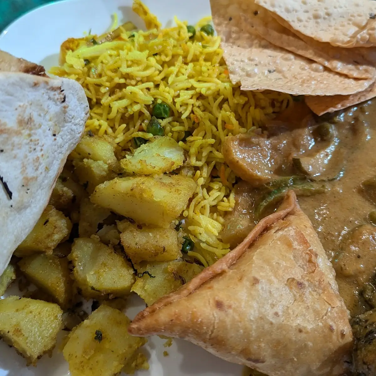 Goat Curry Favorite Combo