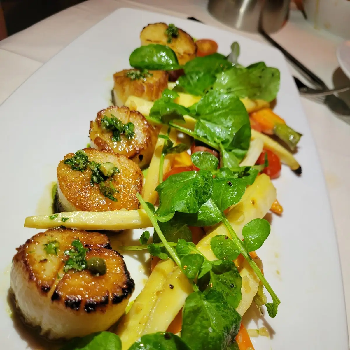Pan-Roasted Sea Scallops