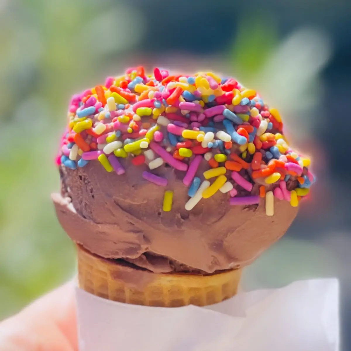 Oat Milk Ice Cream Cone