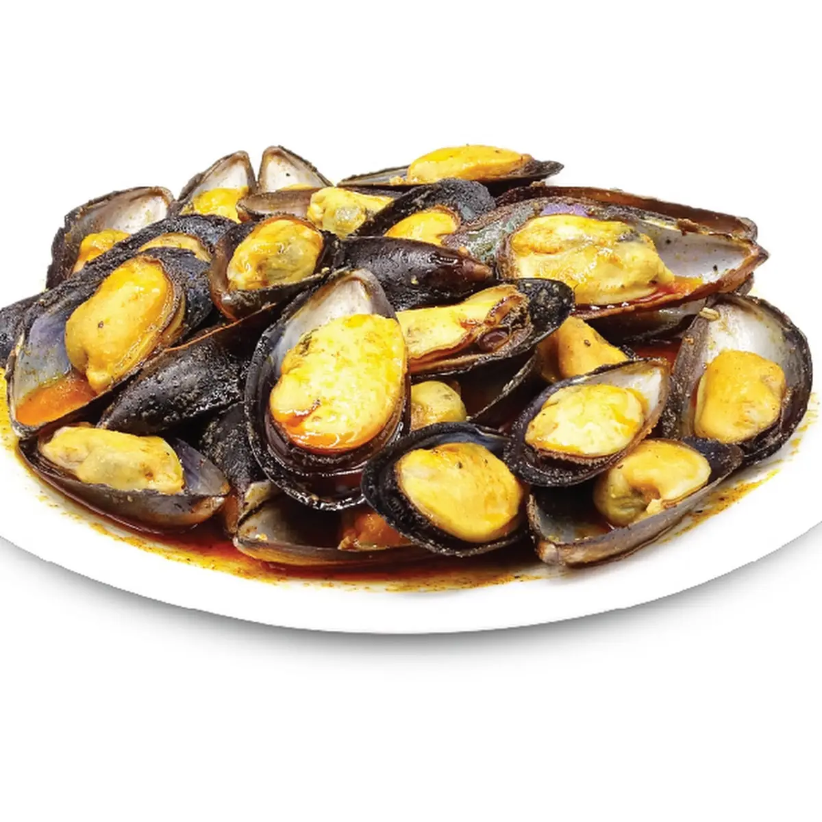 Cajun Garlic Butter Green Mussels 1 lb