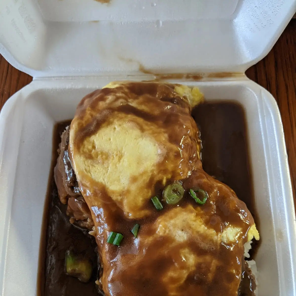 Hamburger Steak Dinner Plate